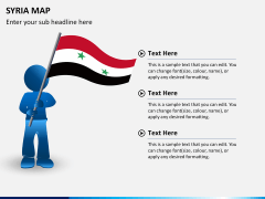 Syria map PPT slide 17