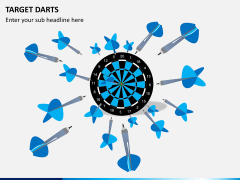 Target darts PPT slide 1