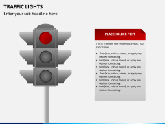 Traffic lights PPT slide 3