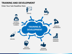 Training and development PPT slide 1