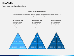 Triangle shape PPT slide 5