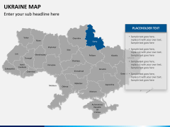 Ukraine map PPT slide 11