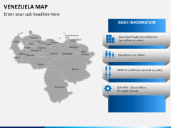 Venezuela map PPT slide 11