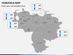 Venezuela map PPT slide 12