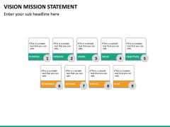 Vision and mission bundle PPT slide 88