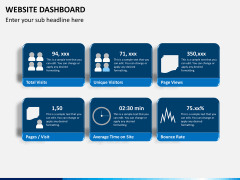 Website dashboard PPT slide 4