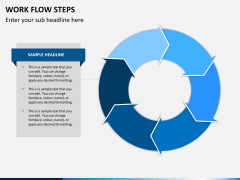 Work flow steps PPT slide 11