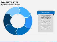 Work flow steps PPT slide 9