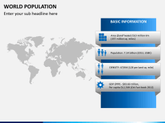 World population PPT slide 4