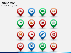 Yemen map PPT slide 18