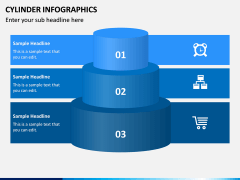 Cylinder Infographics PPT Slide 9