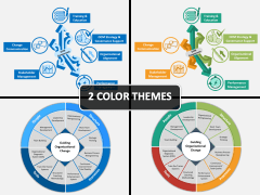 Organizational Change Management PPT Cover Slide