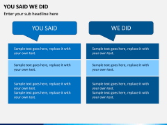 You Said We Did PPT Slide 10