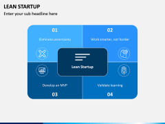 Lean Startup PPT Slide 1
