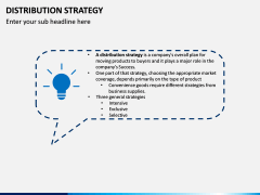 Distribution Strategy PPT Slide 1