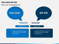 You Said We Did PPT Slide 9