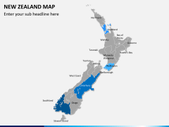 New zealand map PPT slide 7