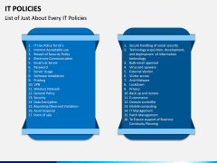 IT Policies PPT Slide 13