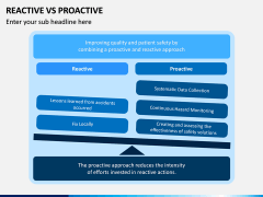 Reactive Proactive PPT Slide 4