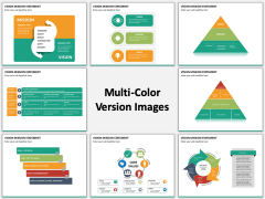 Vision mission statement multicolor combined