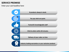 Service Promise PPT slide 3