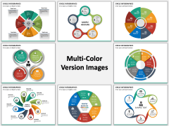 Circle Infographics PPT slide MC combined