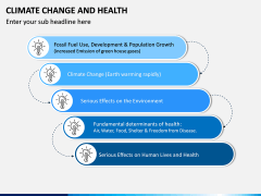 Climate Change and Health PPT Slide 6