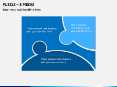 Puzzle – 3 Pieces PPT Slide 1