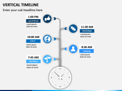 Vertical Timeline PPT Slide 8