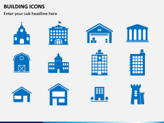 Building Icons PPT Slide 1