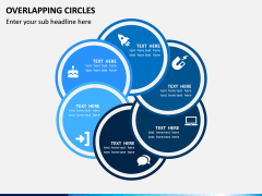 Overlapping Circles PPT Slide 1