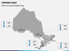Ontario Map PPT Slide 10