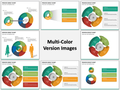 Process Donut Chart PPT MC Combined