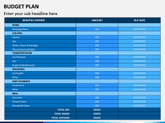 Budget Plan PPT Slide 7