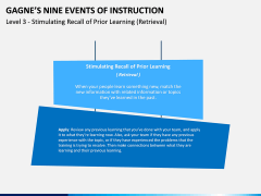 Gagne's Nine Events of Instruction PPT Slide 9