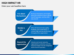 High Impact HR PPT Slide 1