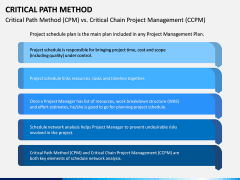 Critical Path Method PPT Slide 7