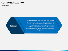 Software Selection PPT Slide 1
