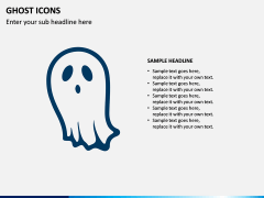 Ghost Icons PPT Slide 2