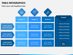 Table Infographics PPT Slide 4