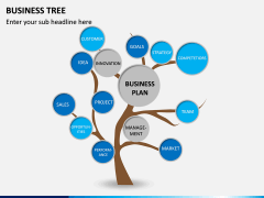 Business Tree PPT Slide 8