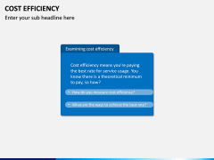 Cost Efficiency PPT Slide 8