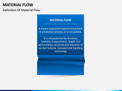 Material Flow PPT Slide 1