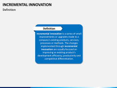 Incremental Innovation PPT Slide 1