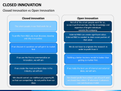 Closed Innovation PPT slide 11