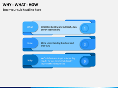 Why What How PPT Slide 1