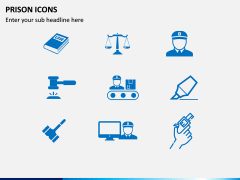 Prison Icons PPT Slide 2