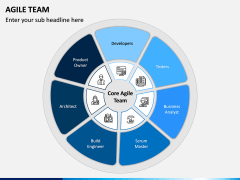 Agile Team PPT Slide 1
