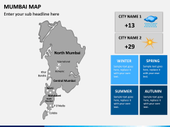 Mumbai Map PPT Slide 8