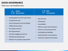 Good Governance PPT Slide 12